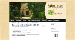Desktop Screenshot of paroisse-lutherienne-saintjean.org